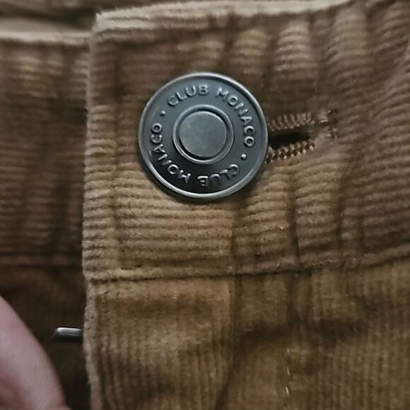 Club Monaco Women's Corduroy Low-Rise Skinny Pants Brown Size 0 - Picture 12 of 16